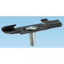 TWIST-ON T-BAR HANGER WITH 1/4IN -20 STUD